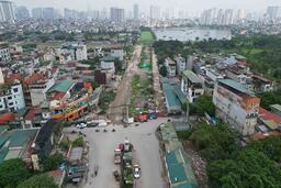 Hà Nội chỉ đạo kiểm tra việc san lấp ao hồ, xây công trình trái phép ở Định Công