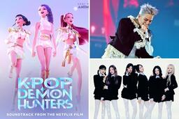 Nhóm nhạc ảo của phim Thợ săn quỷ Kpop san bằng thành tích với G-Dragon