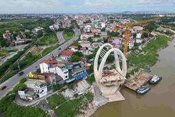 Hà Nội chậm bàn giao mặt bằng, cầu sông Đuống lùi tiến độ