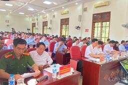 Bộ trưởng Nguyễn Hồng Diên tiếp xúc cử tri tại thành phố Hải Phòng