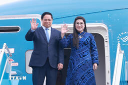 Thủ tướng và Phu nhân lên đường thăm chính thức Kuwait, Algeria, dự hội nghị G20 tại Nam Phi