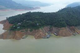 Mực nước của các hồ thủy điện ở miền Bắc ngày 3.3