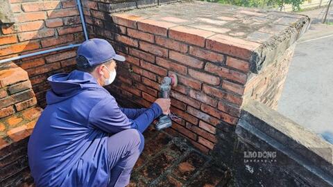 Xử lý loạt ký tự, chữ viết phản cảm trên di tích Thành Đồng Hới và Quảng Bình Quan