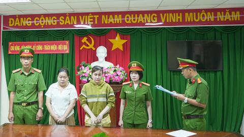 Bắt tạm giam 2 giám đốc lừa đảo hơn 5 tỉ đồng