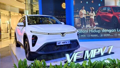 VinFast xuất xưởng mẫu VF MPV 7 tại Indonesia