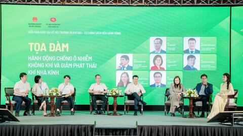 Vinamilk lan tỏa các thực hành giảm phát thải tại Diễn đàn Quốc gia về Môi trường