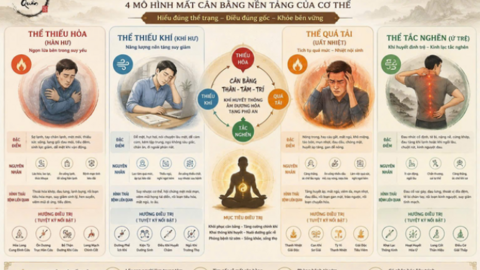 Cân bằng sức khoẻ trước khi bệnh hình thành