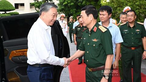Tổng Bí thư, Chủ tịch nước dự gặp mặt kỷ niệm Ngày truyền thống ngành Công an, Ngoại giao
