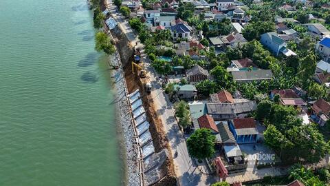 Gấp rút chống ngập và sạt lở trong mùa mưa bão