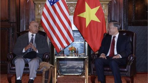 Tổng Bí thư, Chủ tịch nước Tô Lâm gặp Ban Lãnh đạo Đảng Cộng sản Mỹ