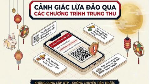 Cẩn trọng chiêu lừa đảo núp bóng tặng quà dịp Trung thu