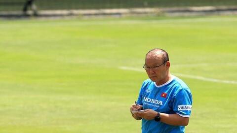 Đội tuyển Việt Nam chuẩn bị trận đấu giao hữu gặp Afghanistan