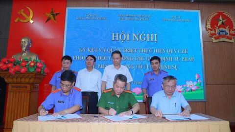 Hải Phòng: Ký kết Quy chế phối hợp công tác giám định tư pháp về pháp y