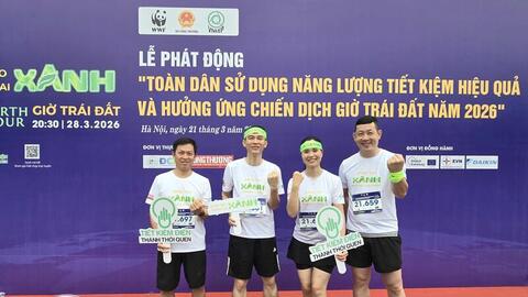 Doanh nghiệp chung tay lan tỏa Giờ Trái đất, tiết kiệm năng lượng