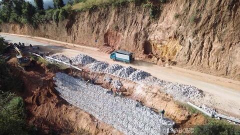 Điện Biên phân bổ 83 tỉ đồng khắc phục hậu quả thiên tai đường bộ