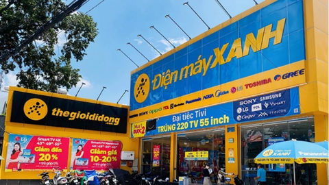 Điện Máy Xanh báo doanh thu tăng 33% quý I, doanh thu Erablue tại Indonesia tăng gấp đôi