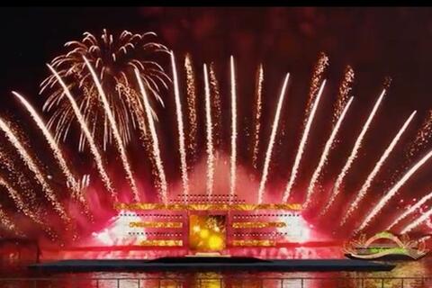 Sự kiện Sắc màu Thành phố Bác trình diễn khoảng 10.500 drone