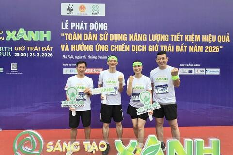 Doanh nghiệp chung tay lan tỏa Giờ Trái đất, tiết kiệm năng lượng