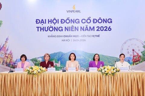 ĐHĐCĐ Vinpearl: Kế hoạch doanh thu kỷ lục, mục tiêu VinWonders trở thành một trong các thương hiệu vui chơi giải trí Top 1 thế giới