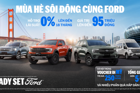 Ford Việt Nam và hệ thống đại lý triển khai chương trình “Mùa hè sôi động cùng Ford”