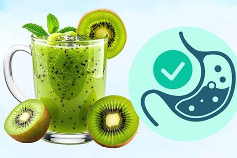 Cách làm sinh tố kiwi tốt cho hệ tiêu hóa