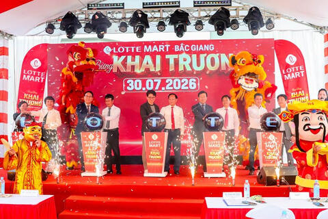 LOTTE MART khẳng định cam kết đầu tư lâu dài với việc tiếp tục khai trương siêu thị mới tại phường Bắc Giang, tỉnh Bắc Ninh