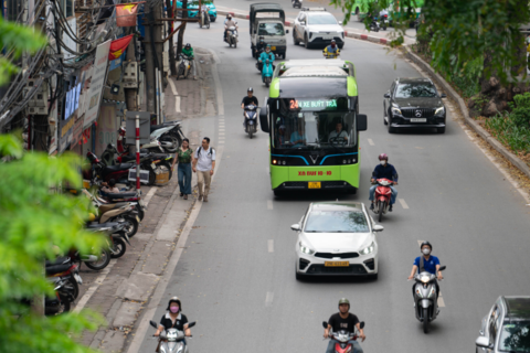 Transerco đẩy nhanh quá trình chuyển đổi xanh, đã đưa hơn 50 xe buýt điện vào hoạt động từ đầu năm