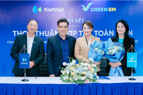 Green SM và KiotViet bắt tay, hướng tới mở rộng sang các thị trường quốc tế