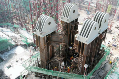 Sân vận động VinFast - Trống Đồng sau hơn 9 tháng khởi công