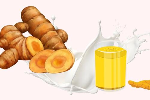 Lợi ích khi uống sữa nghệ vào buổi tối