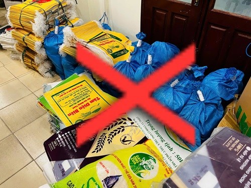 Công an Hà Nội khởi tố 4 đối tượng kinh doanh khoảng 23 tấn gạo giả