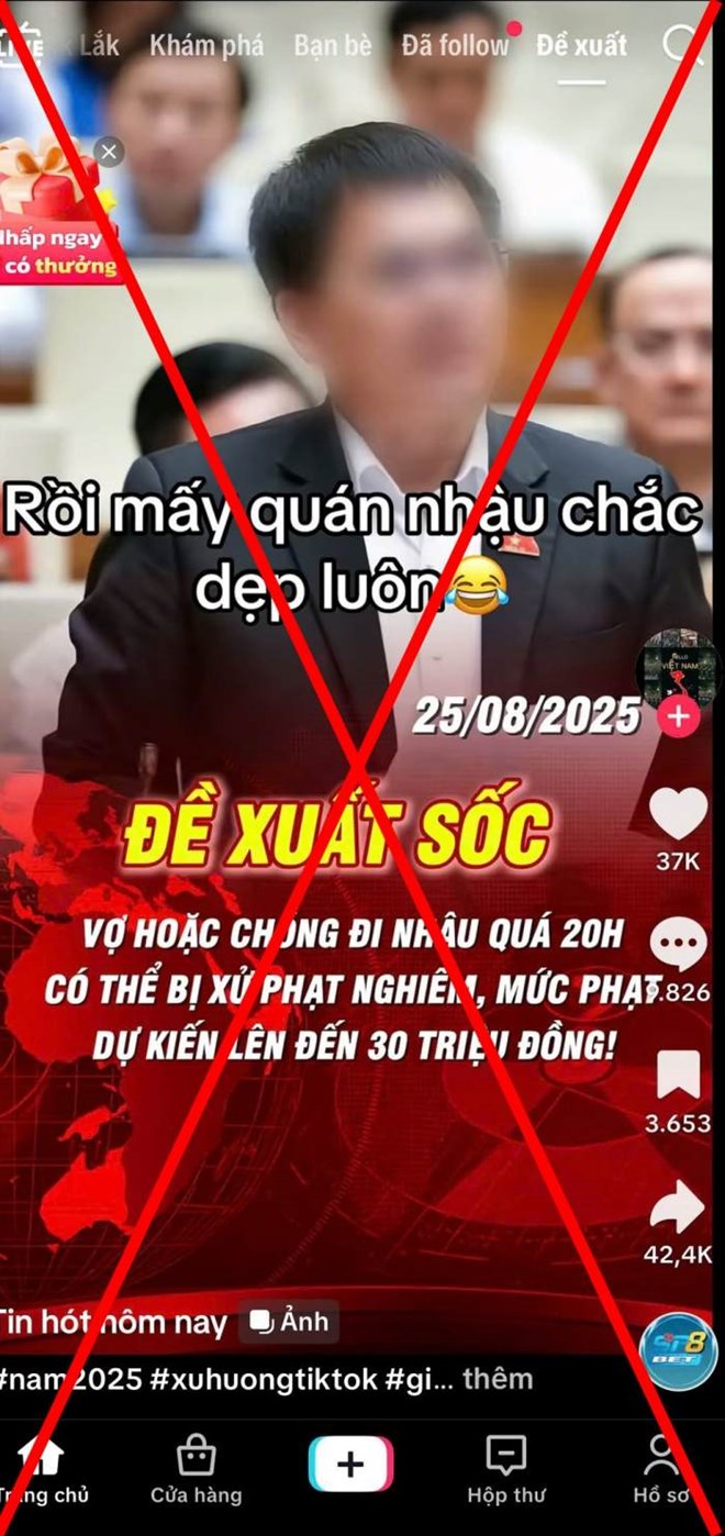 Từ TikToker ghép hình ảnh đại biểu Quốc hội đến youtuber giả mạo phát ngôn của Giám mục