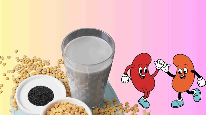 Loại sữa hạt giúp bổ gan thận