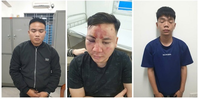 Tạm giữ hình sự 10 đối tượng gây rối trật tự công cộng, tài xế lùi - tiến giữa vòng vây