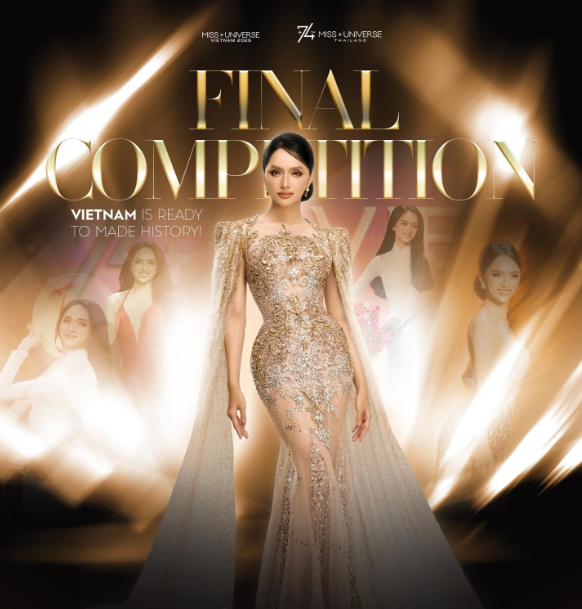 Hương Giang tự tin ở Miss Universe 2025. Ảnh: Ban tổ chức