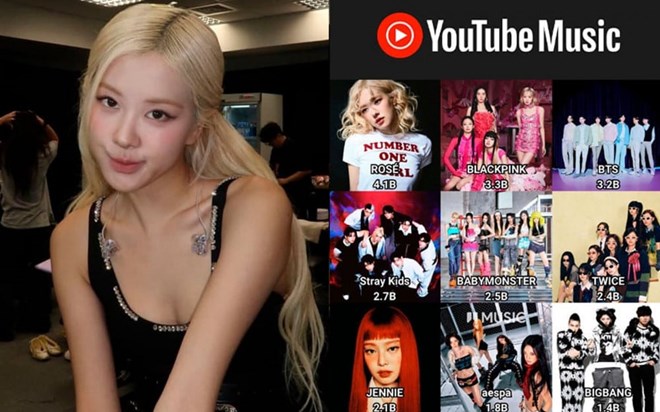 Rosé vượt qua cả thành tích của Blackpink