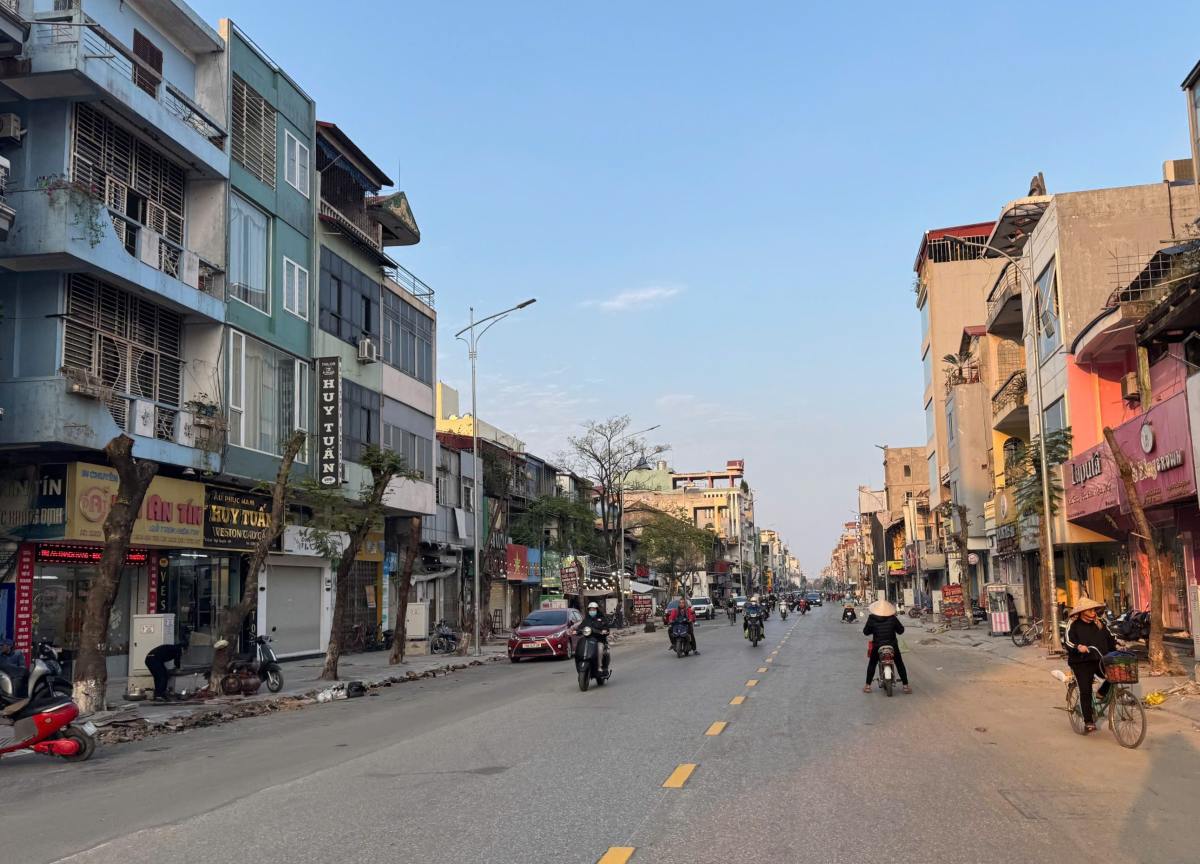 Đến chiều 30.12, dự án cơ bản hoàn thiện. Ảnh: Tú Anh