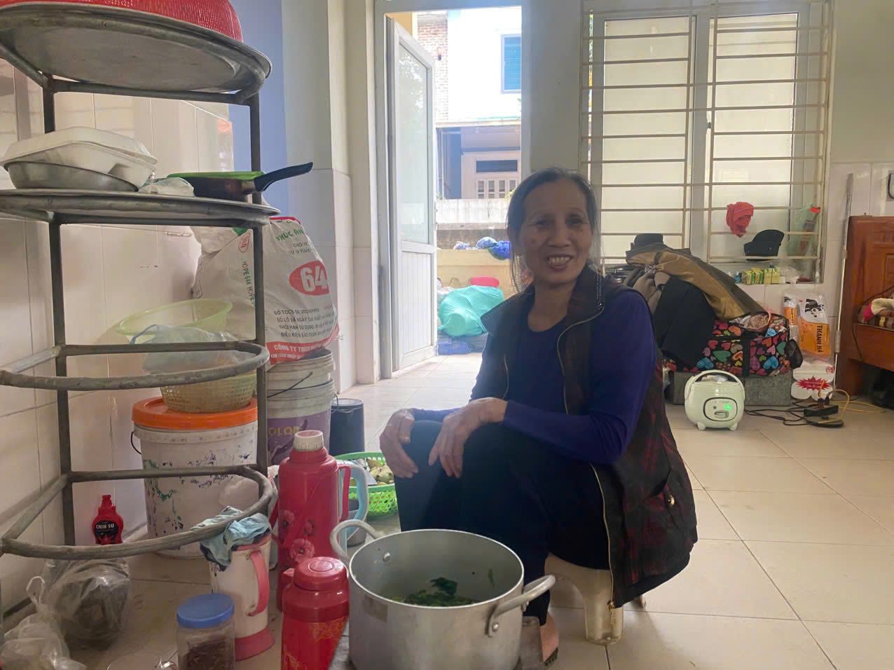 Nhường đất làm Vành đai 4, cuộc sống người dân khu tạm cư đã dần ổn định. Ảnh: Anh Tuấn