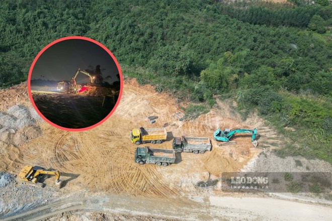 Đất tặc ở Phú Thọ làm ngày bị phát hiện liền chuyển sang làm đêm