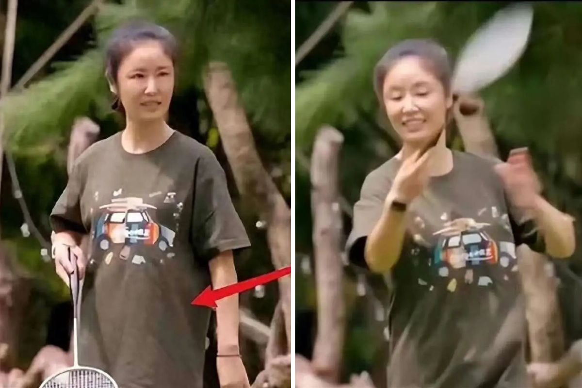 Hình ảnh Lâm Tâm Như gây xôn xao. Ảnh: Xinhua