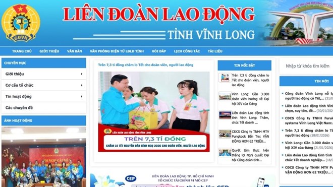 Công đoàn Vĩnh Long đẩy mạnh phong trào thi đua “Giỏi việc nước, đảm việc nhà”