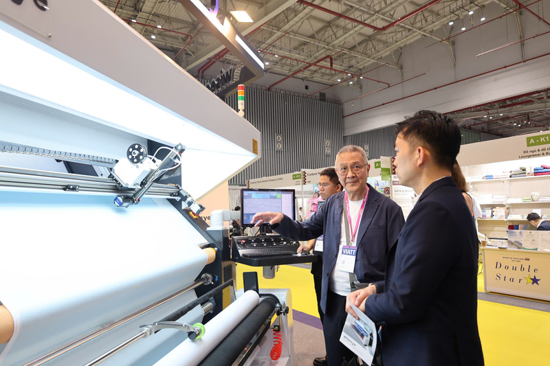 Nhiều nhà sản xuất may mặc quan tâm đến giải pháp AI nhằm giảm sự phụ thuộc vào lao động kiểm tra thủ công. Ảnh: Minh Anh