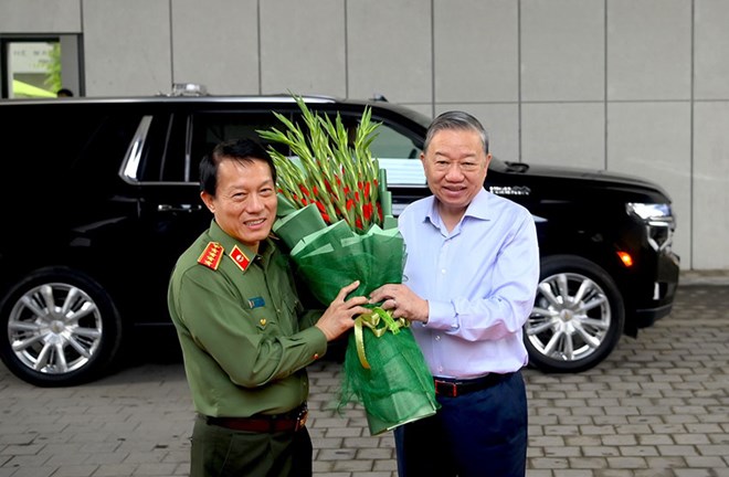 Tổng Bí thư Tô Lâm dự Hội nghị Đảng ủy Công an Trung ương