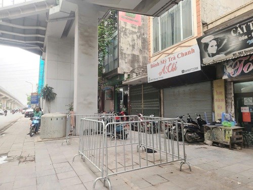 Hà Nội dẹp bãi xe tự phát dưới chân ga Cát Linh – Hà Đông