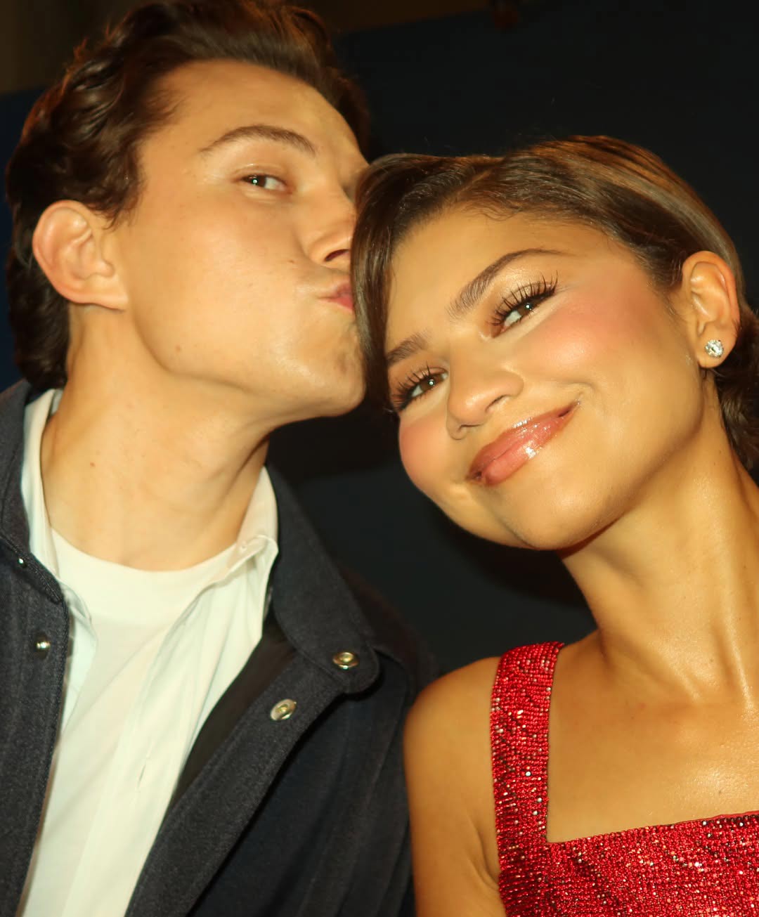 Zendaya khoe khoảnh khắc ngọt ngào bên Tom Holland. Ảnh: Trang cá nhân nghệ sĩ