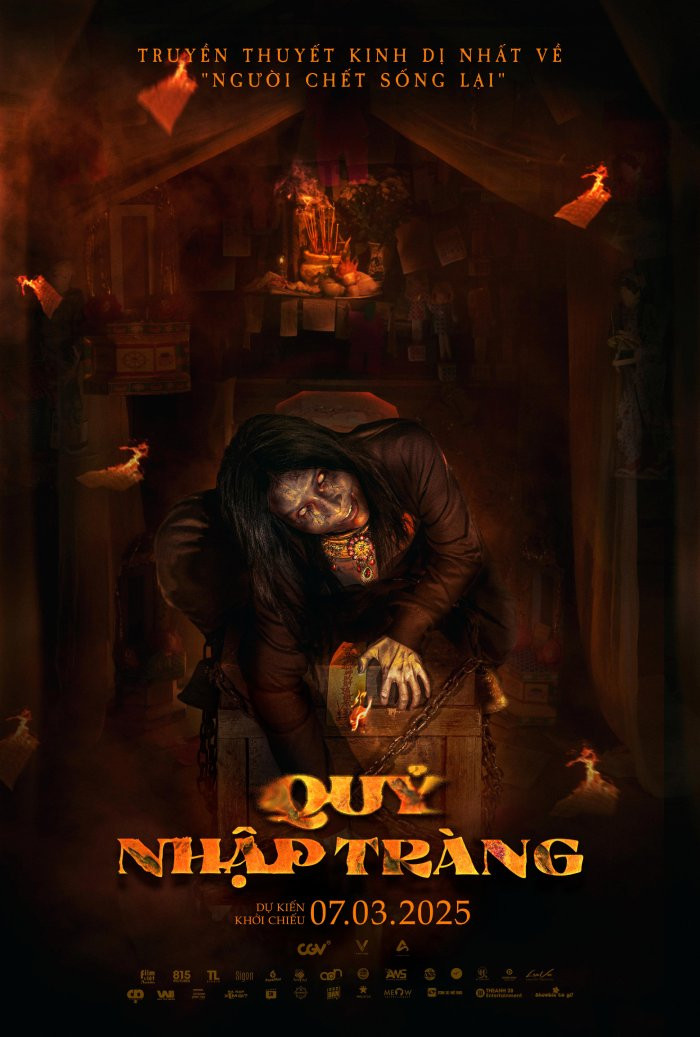 “Quỷ nhập tràng” ra mắt liên tiếp 2 phần đều đoạt doanh thu hơn 100 tỉ đồng. Ảnh: CGV