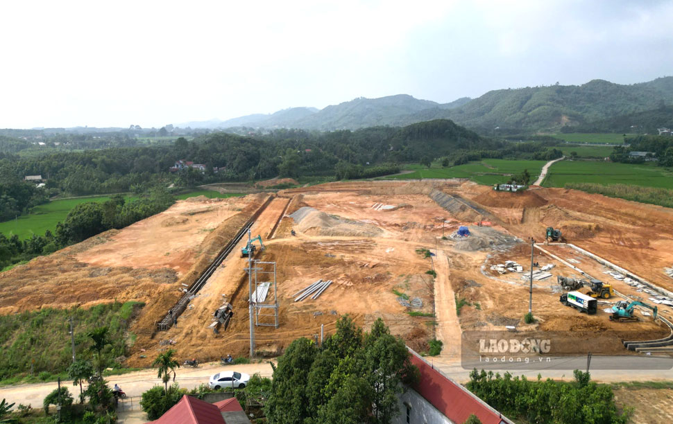 hạ tầng các khu tái định cư bước đầu được hình thành