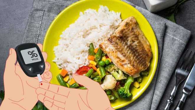3 cách ăn giúp đường huyết tăng chậm hơn sau bữa cơm