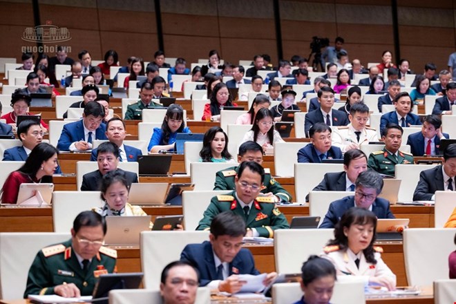 Quốc hội thảo luận tại tổ về dự thảo Bộ luật Hình sự (sửa đổi)