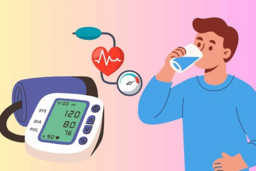 Tác dụng với huyết áp của việc uống nước ấm khi bụng đói vào buổi sáng